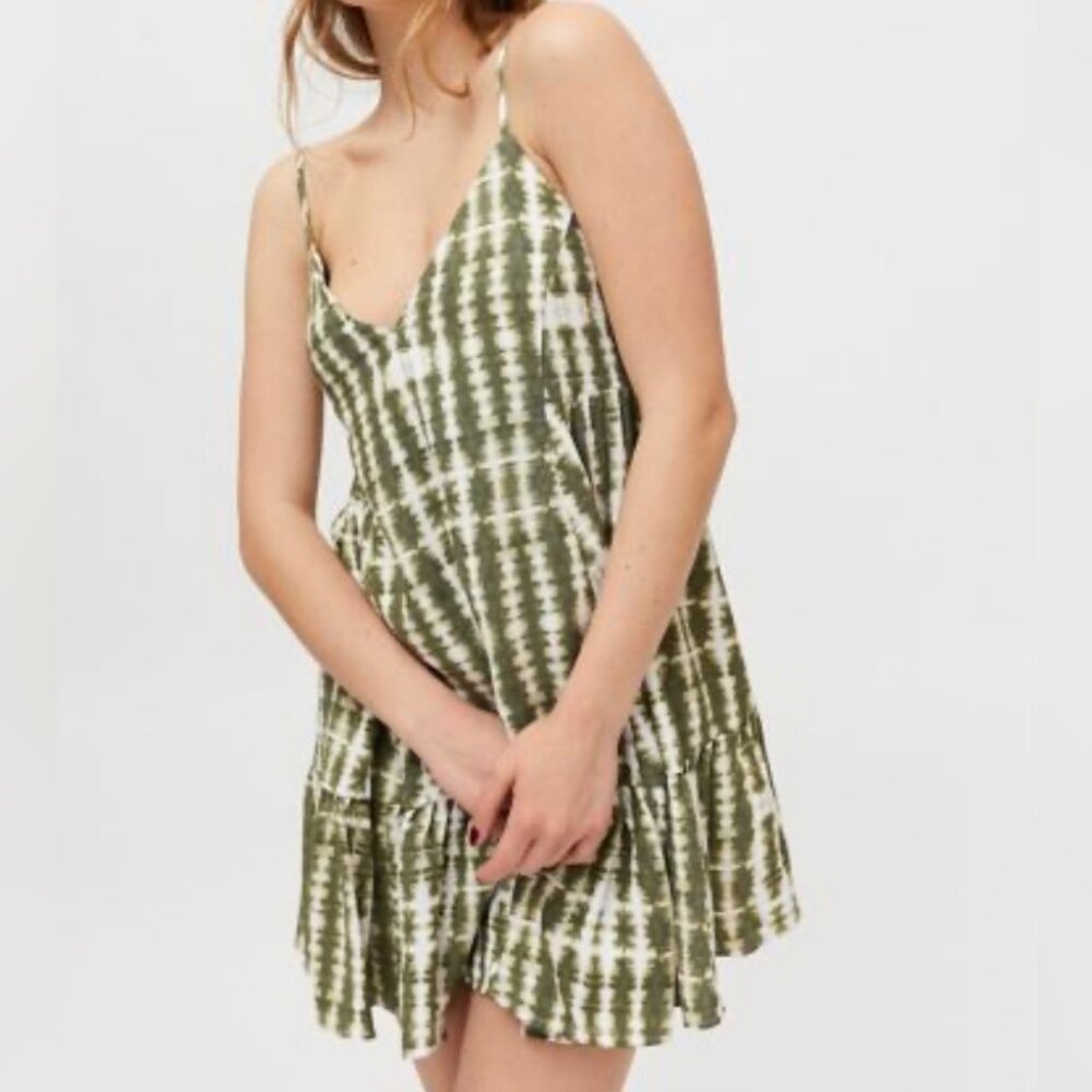 Urban Outfitters Tangerine Mini Frock Dress